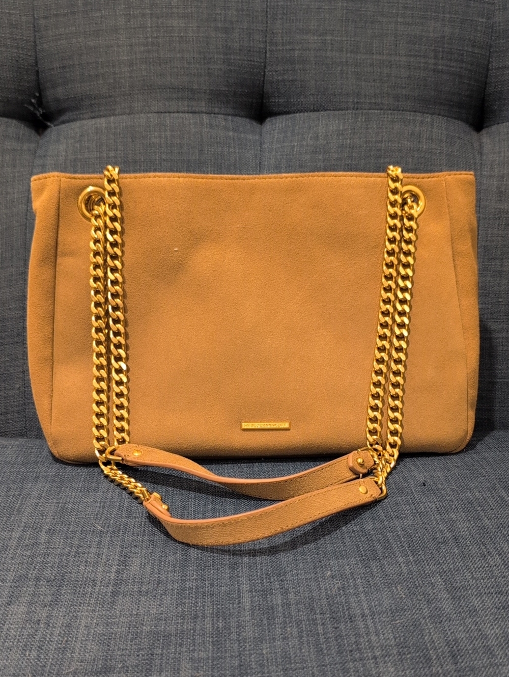 NWT Rebecca Minkoff REGAN Shoulder Bag Suade